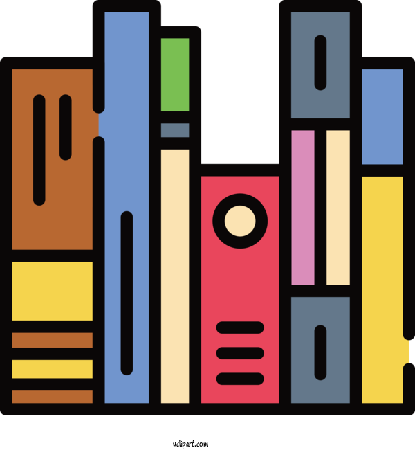 Free School Icon Favicon Bookmark For Book Clipart Transparent Background