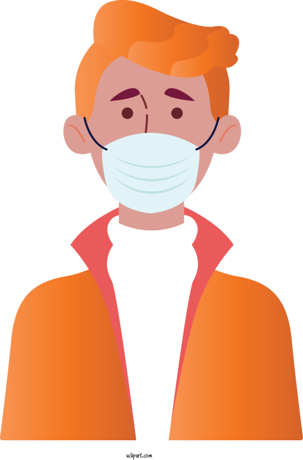 Free Medical Cartoon Coronavirus Mask For Surgical Mask Clipart Transparent Background