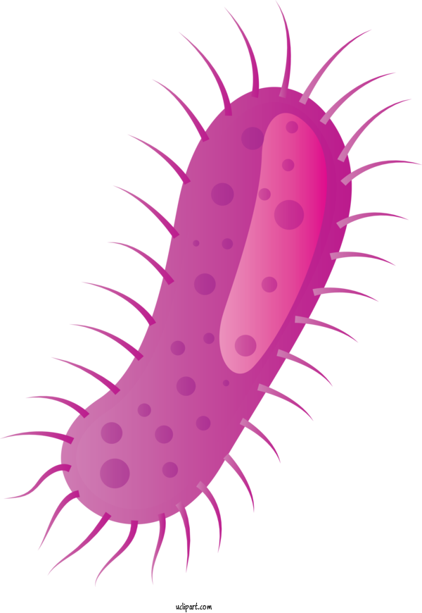 Free Medical Pink M Close Up Biology For Virus Clipart Transparent Background