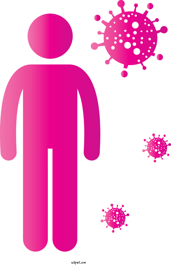 Free Medical Coronavirus Icon Virus For Virus Clipart Transparent Background
