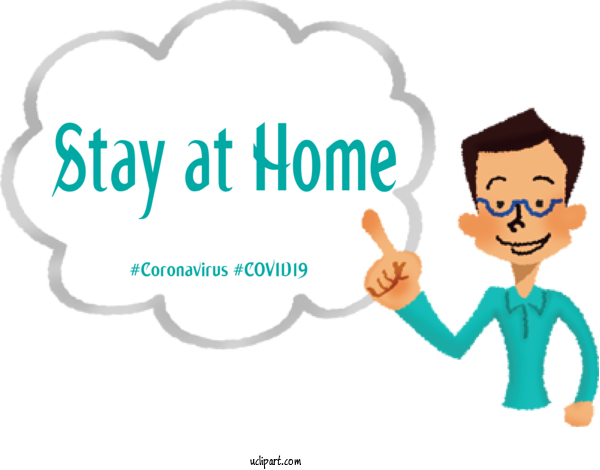 Free Medical Stay At Home Order Transparency Logo For Coronavirus Clipart Transparent Background
