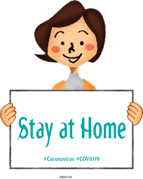 Free Medical Stay At Home Order Shelter In Place Transparency For Coronavirus Clipart Transparent Background