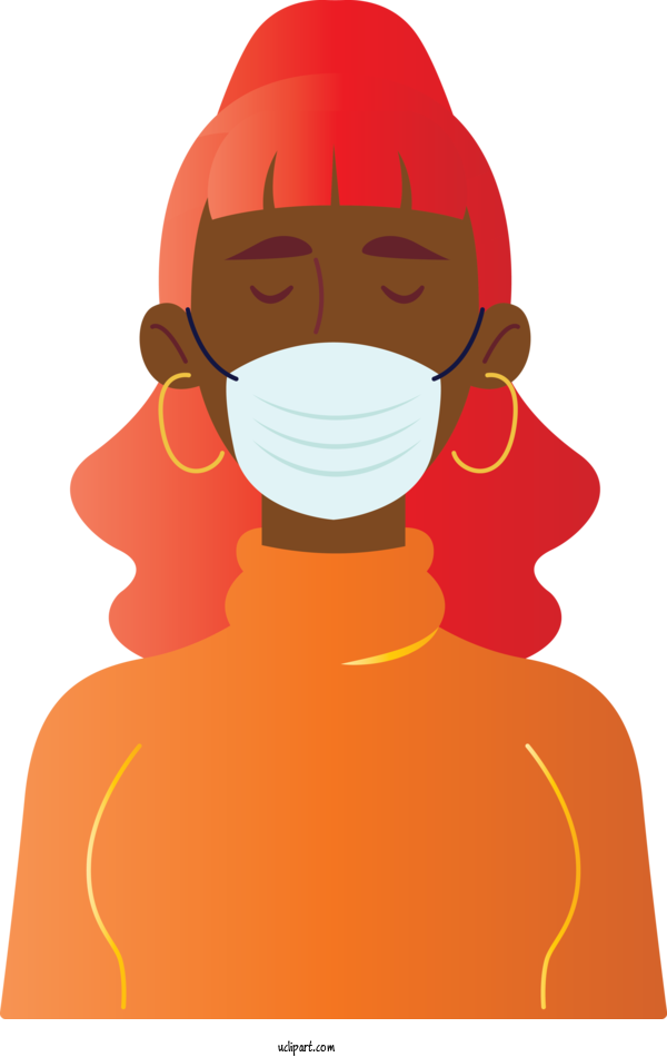 Free Medical Cartoon Mask Coronavirus For Surgical Mask Clipart Transparent Background