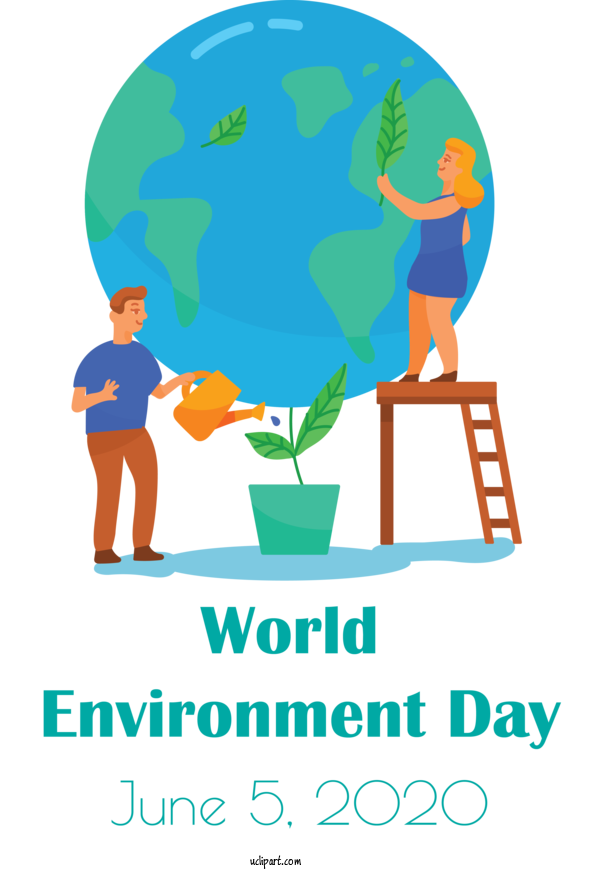 Free Holidays Earth Planet Drawing For World Environment Day Clipart Transparent Background