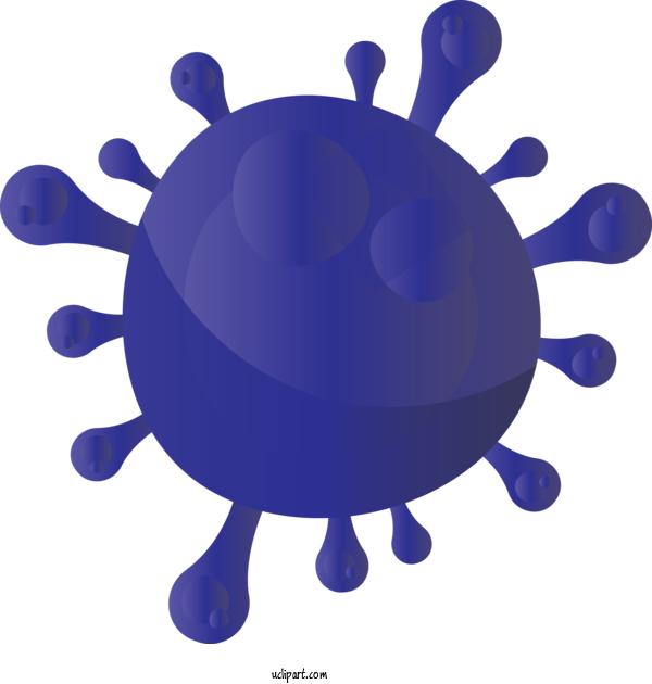 Free Medical Virus Bacteria Coronavirus For Virus Clipart Transparent Background
