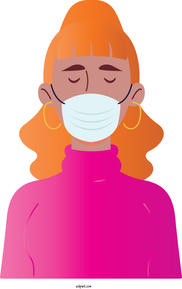Free Medical Mask Smile Coronavirus For Surgical Mask Clipart Transparent Background