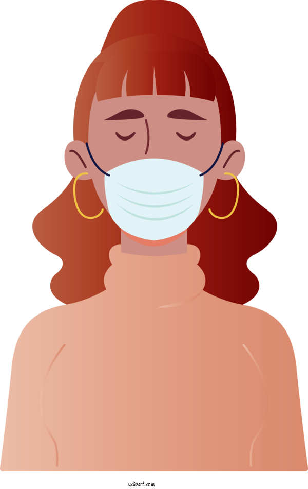 Free Medical Mask Face Gas Mask For Surgical Mask Clipart Transparent Background