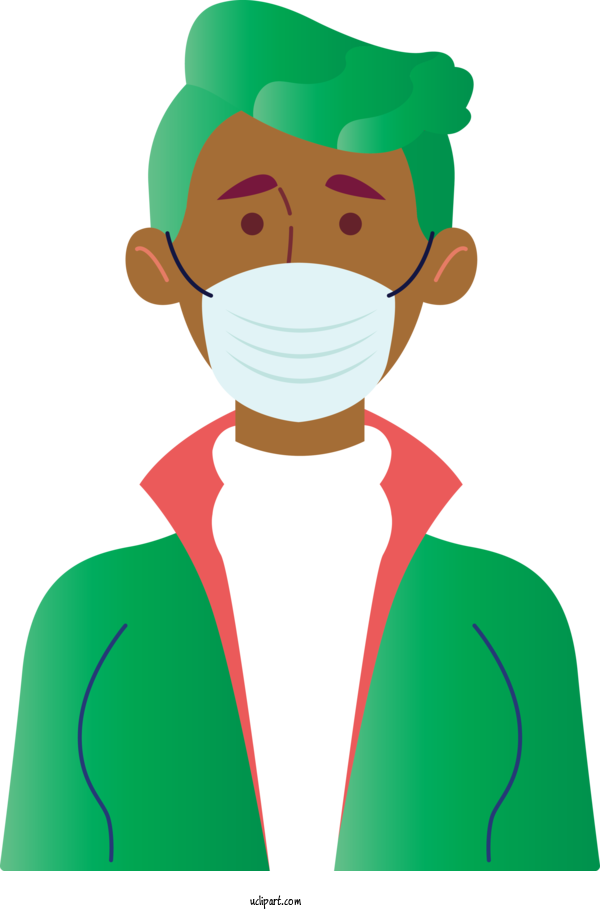 Free Medical Mask Animation Cartoon For Surgical Mask Clipart Transparent Background
