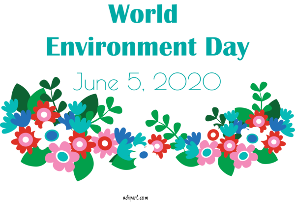 Free Holidays Poster Design Logo For World Environment Day Clipart Transparent Background