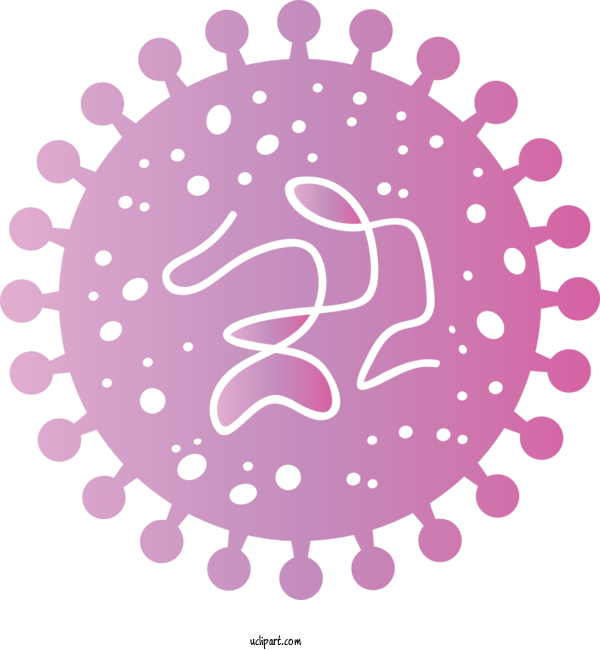 Free Medical Coronavirus Airborne Disease Virus For Virus Clipart Transparent Background