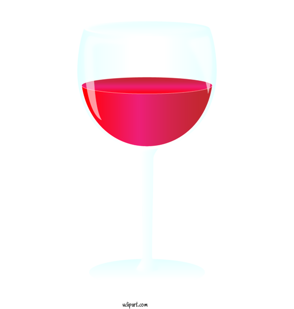 Free Drink Wine Glass Red Wine Champagne Glass For Wine Clipart Transparent Background