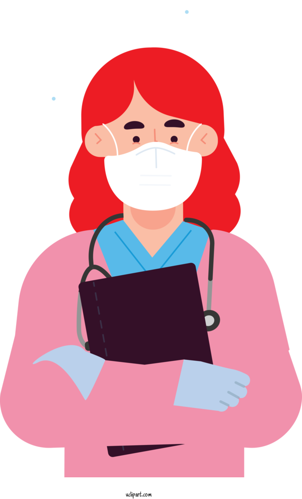 Free Occupations Cartoon Line Art Icon For Doctor Clipart Transparent Background