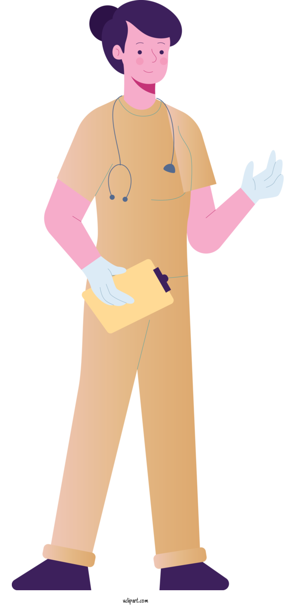 Free Occupations Hat Pink M Costume For Doctor Clipart Transparent Background