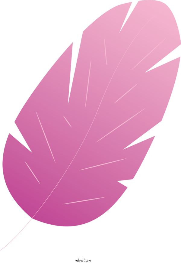 Free Nature Leaf Pink M Font For Leaf Clipart Transparent Background