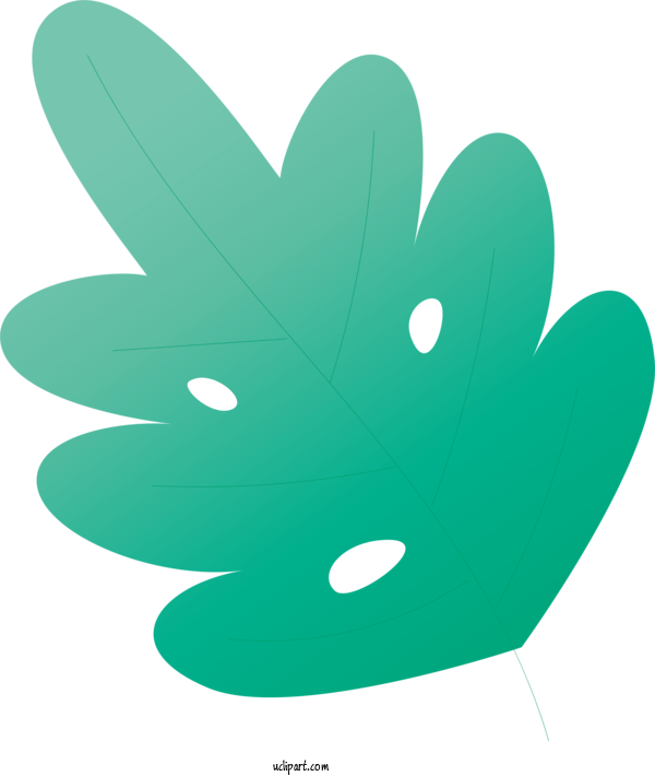 Free Nature Leaf Green Font For Leaf Clipart Transparent Background