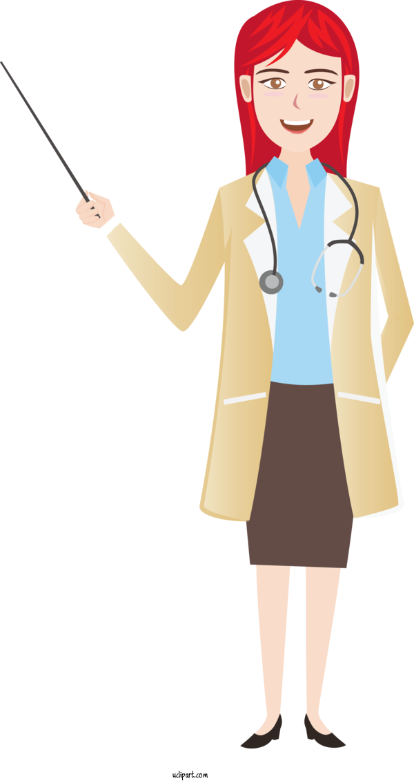 Free Occupations Cartoon Costume Character For Doctor Clipart Transparent Background
