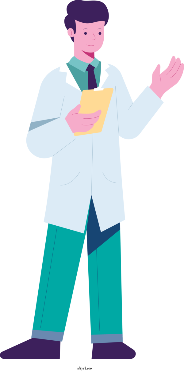 Free Occupations Health Physician For Doctor Clipart Transparent Background