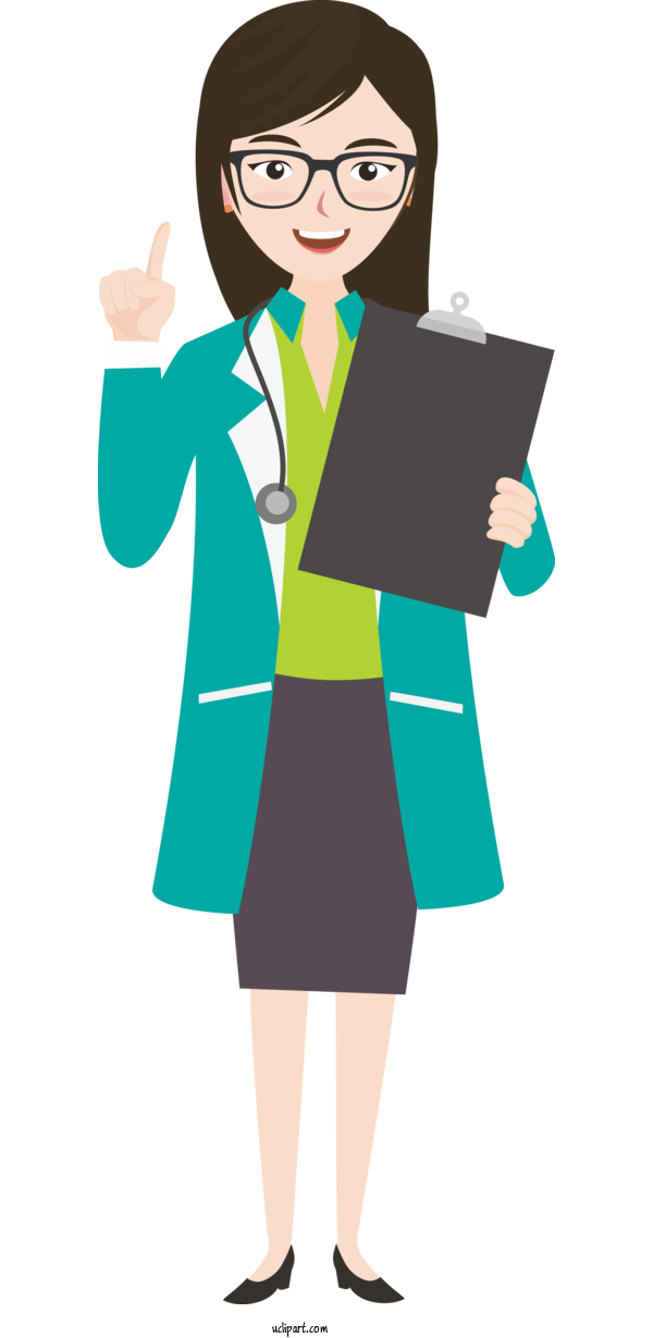 Free Occupations Glasses Clothing Physician For Doctor Clipart Transparent Background