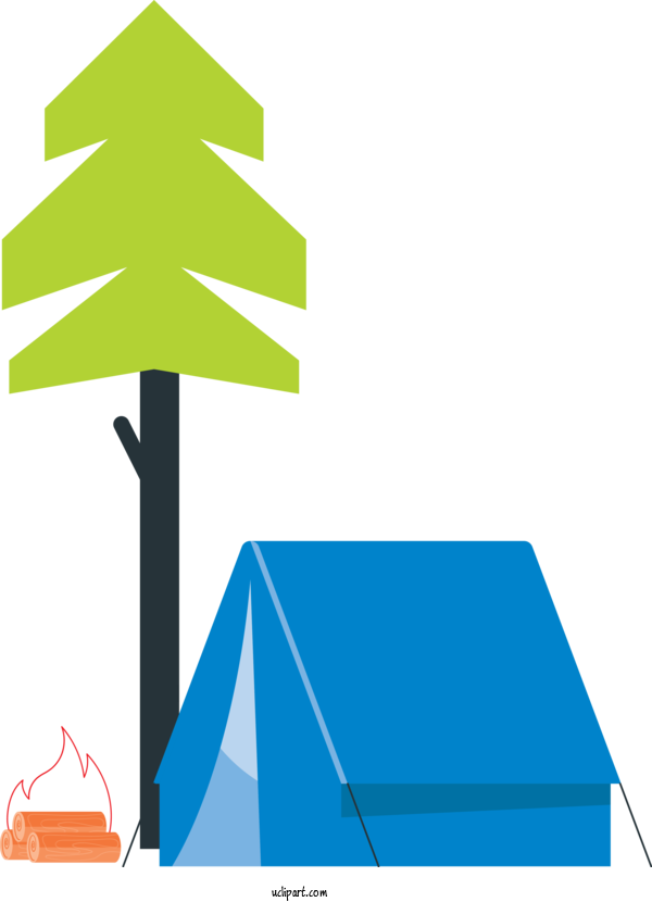 Free Activities Angle Line Triangle For Camping Clipart Transparent Background