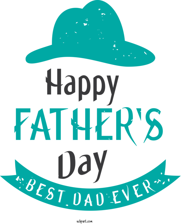 Free Holidays Logo Hat Green For Fathers Day Clipart Transparent Background