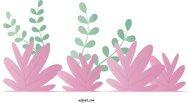 Free Nature Leaf Floral Design Pattern For Grass Clipart Transparent Background