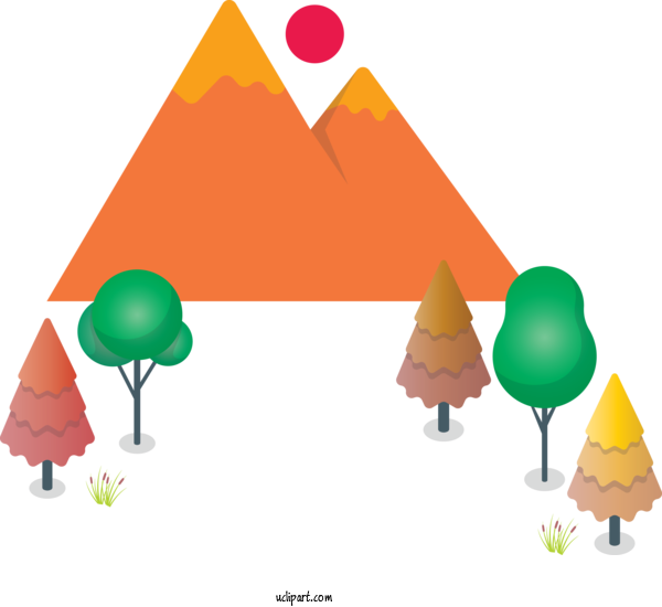 Free Nature Triangle Angle Cone For Tree Clipart Transparent Background