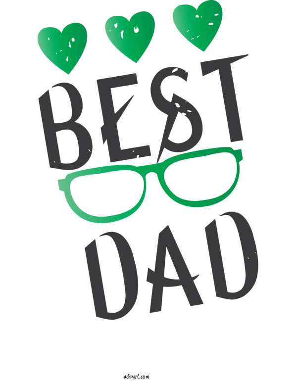 Free Holidays Logo Design Font For Fathers Day Clipart Transparent Background