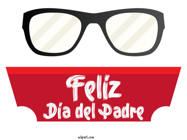 Free Holidays Glasses Logo Sunglasses For Fathers Day Clipart Transparent Background