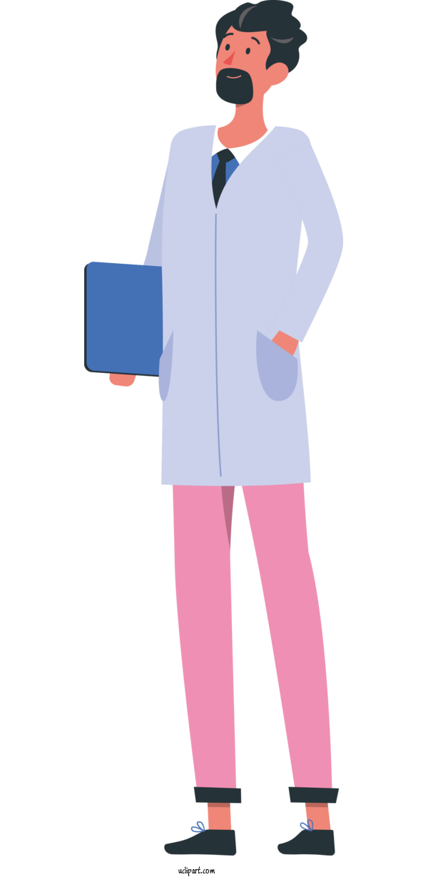 Free Occupations Outerwear Character Uniform For Doctor Clipart Transparent Background
