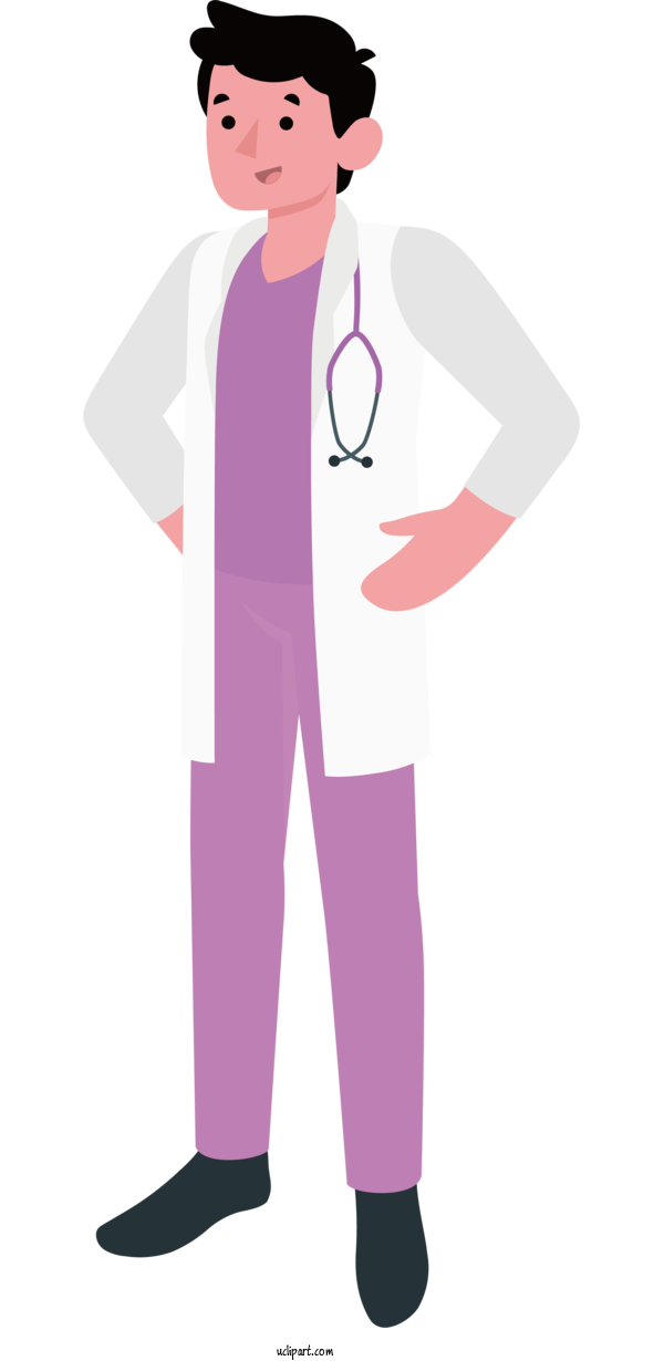 Free Occupations Shoe Character Human For Doctor Clipart Transparent Background