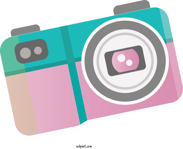Free Icons Camera Pink M Pattern For Camera Icon Clipart Transparent Background