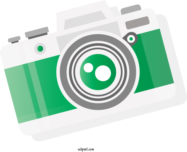 Free Icons Circle Green Font For Camera Icon Clipart Transparent Background