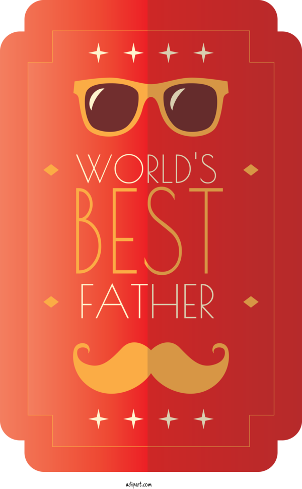 Free Holidays Glasses Logo M. Moustache For Fathers Day Clipart Transparent Background