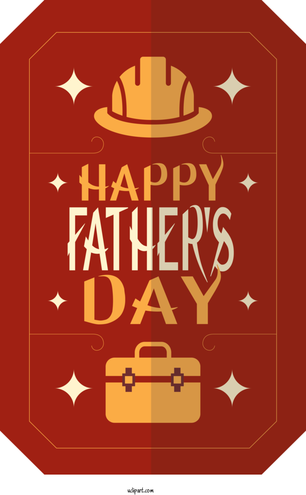 Free Holidays Logo Font Pattern For Fathers Day Clipart Transparent Background