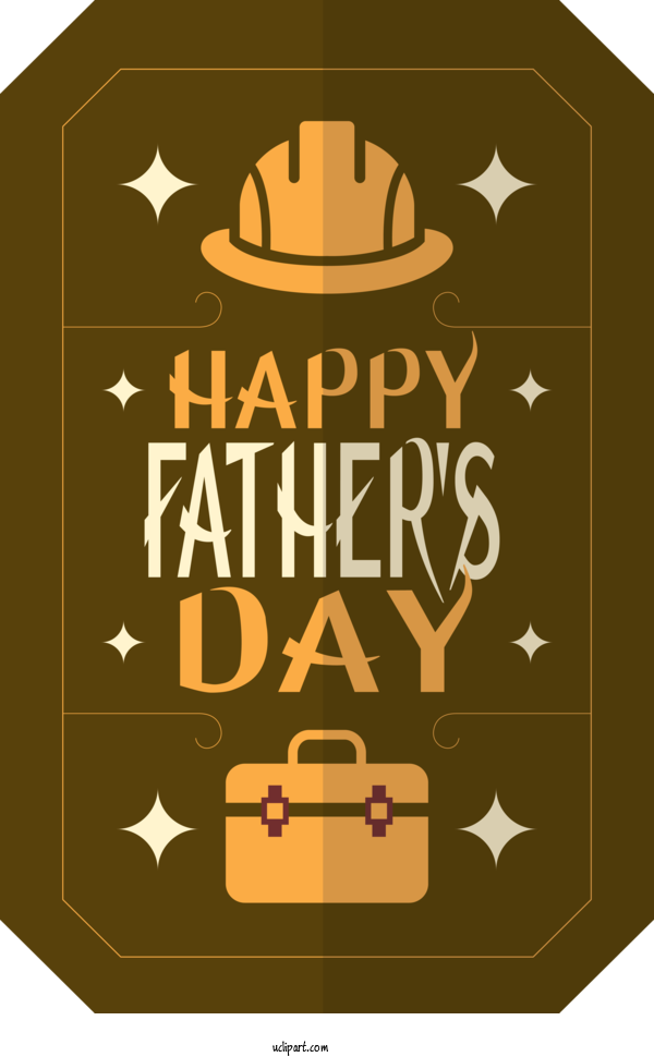 Free Holidays Logo Font Pattern For Fathers Day Clipart Transparent Background