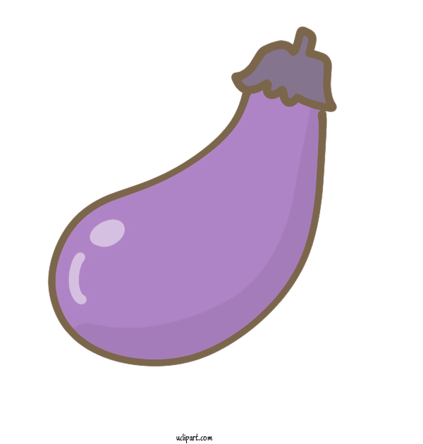Free Food Design Purple Cartoon For Vegetable Clipart Transparent Background