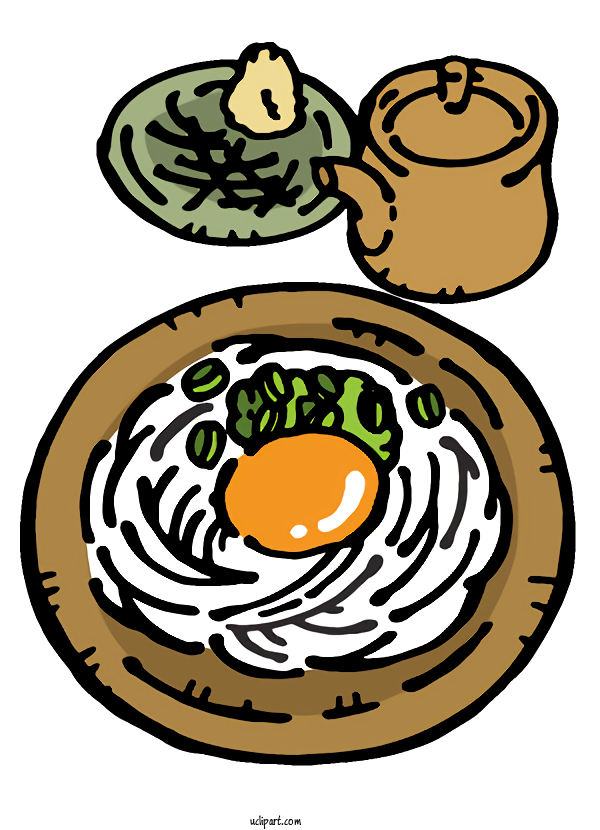 Free Food Cartoon Circle M Tree For Japanese Food Clipart Transparent Background