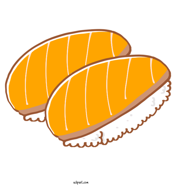 Free Food Produce Commodity Line For Japanese Food Clipart Transparent Background