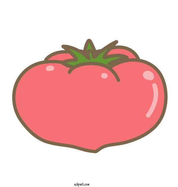 Free Food Strawberry Vegetable Tomato For Vegetable Clipart Transparent Background