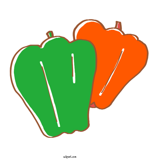 Free Food Design Green Leaf For Vegetable Clipart Transparent Background