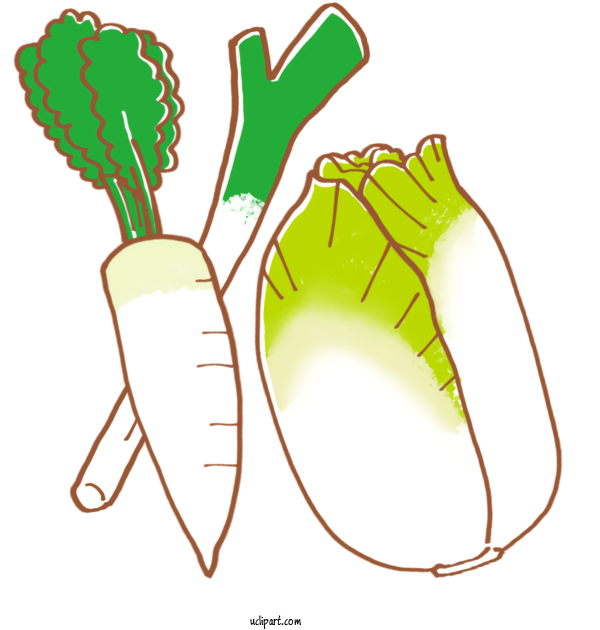 Free Food Vegetarian Cuisine Japanese Cuisine Vegetable For Vegetable Clipart Transparent Background