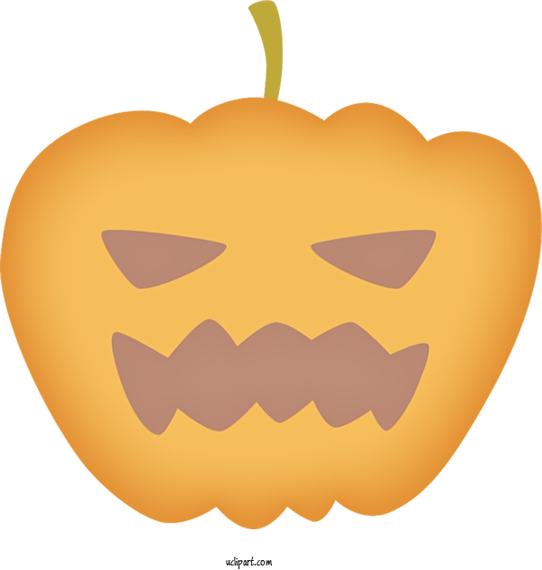Free Food Jack O' Lantern Pumpkin For Vegetable Clipart Transparent Background