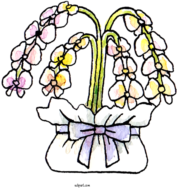 Free Nature Floral Design Plant Stem Grandmother For Plant Clipart Transparent Background
