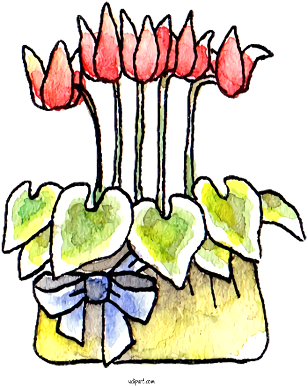 Free Nature Floral Design Cartoon Design For Plant Clipart Transparent Background