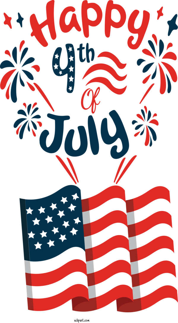 Free Holidays Line Art Watercolor Painting Logo For Fourth Of July Clipart Transparent Background