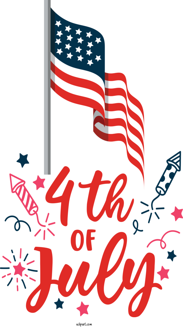 Free Holidays Line Point Area For Fourth Of July Clipart Transparent Background