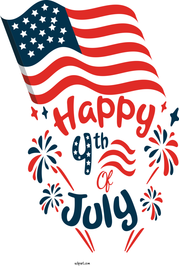 Free Holidays Design Pixel Art Logo For Fourth Of July Clipart Transparent Background