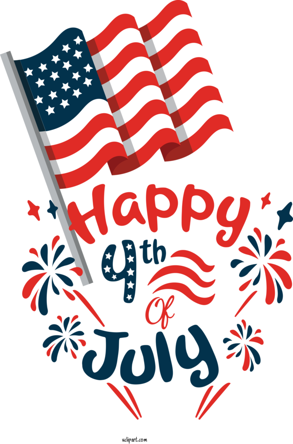 Free Holidays Design Logo Pixel Art For Fourth Of July Clipart Transparent Background