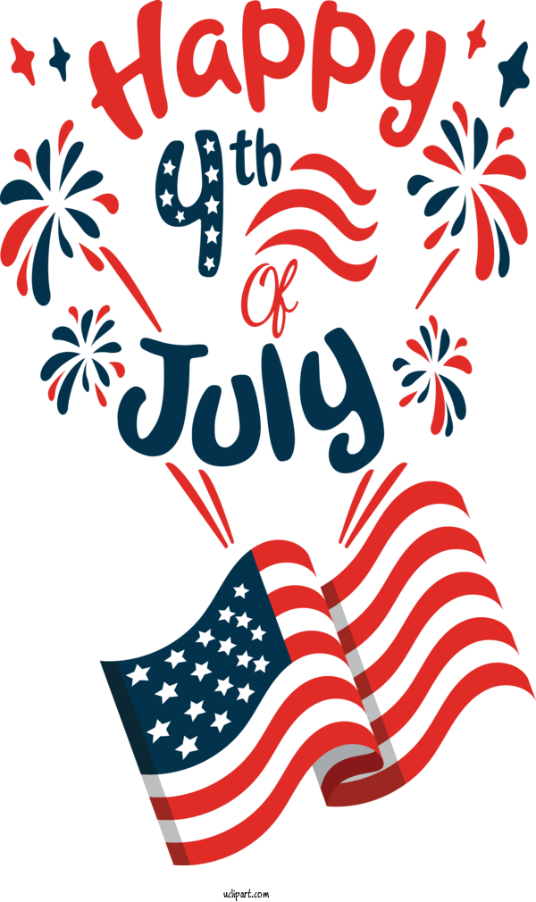 Free Holidays Design Computer Graphics Drawing For Fourth Of July Clipart Transparent Background
