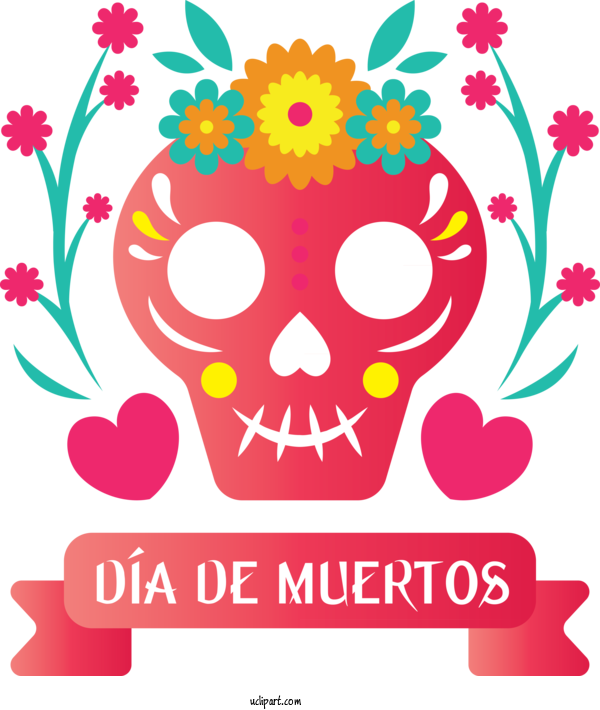 Free Holidays Petal Visual Arts Floral Design For Day Of The Dead Clipart Transparent Background